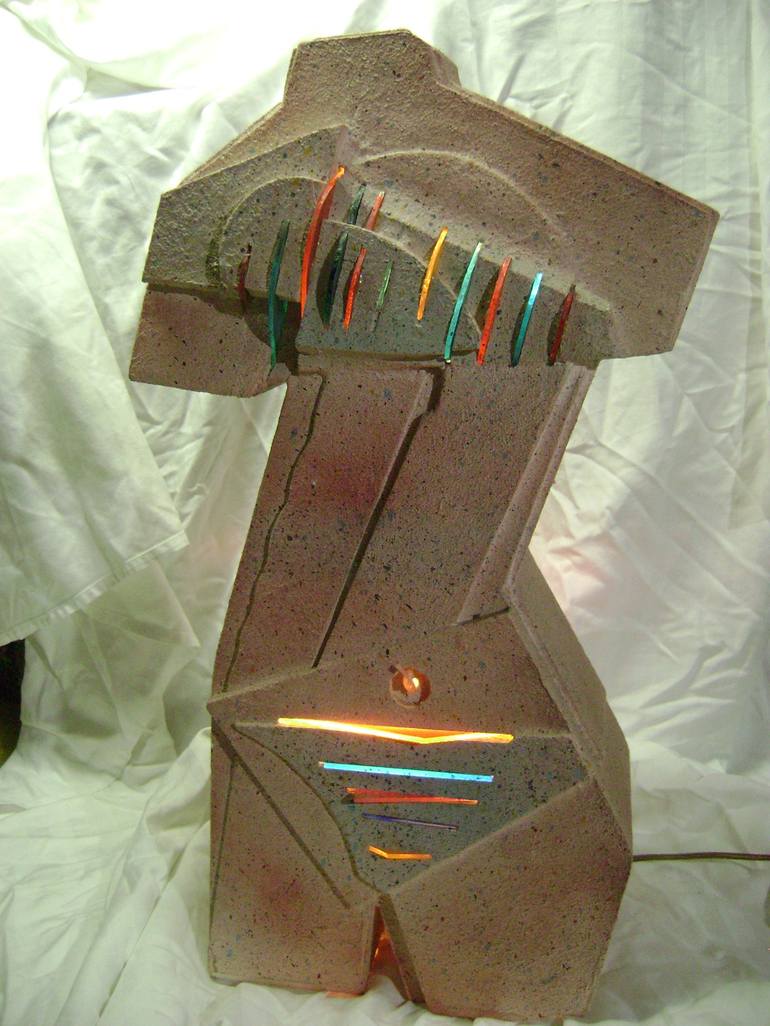 Original Abstract Expressionism Abstract Sculpture by bob bradford