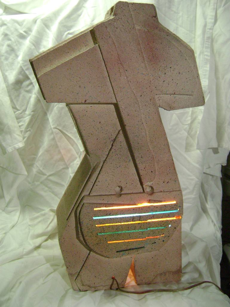 Original Abstract Expressionism Abstract Sculpture by bob bradford