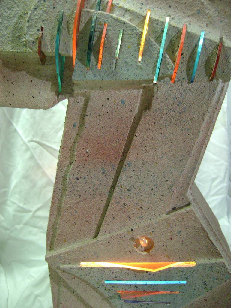 Original Abstract Expressionism Abstract Sculpture by bob bradford