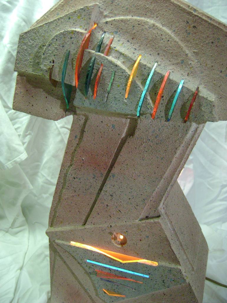 Original Abstract Expressionism Abstract Sculpture by bob bradford