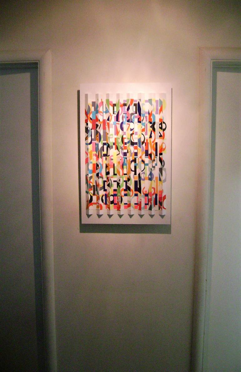 Original Abstract Geometric Sculpture by bob bradford