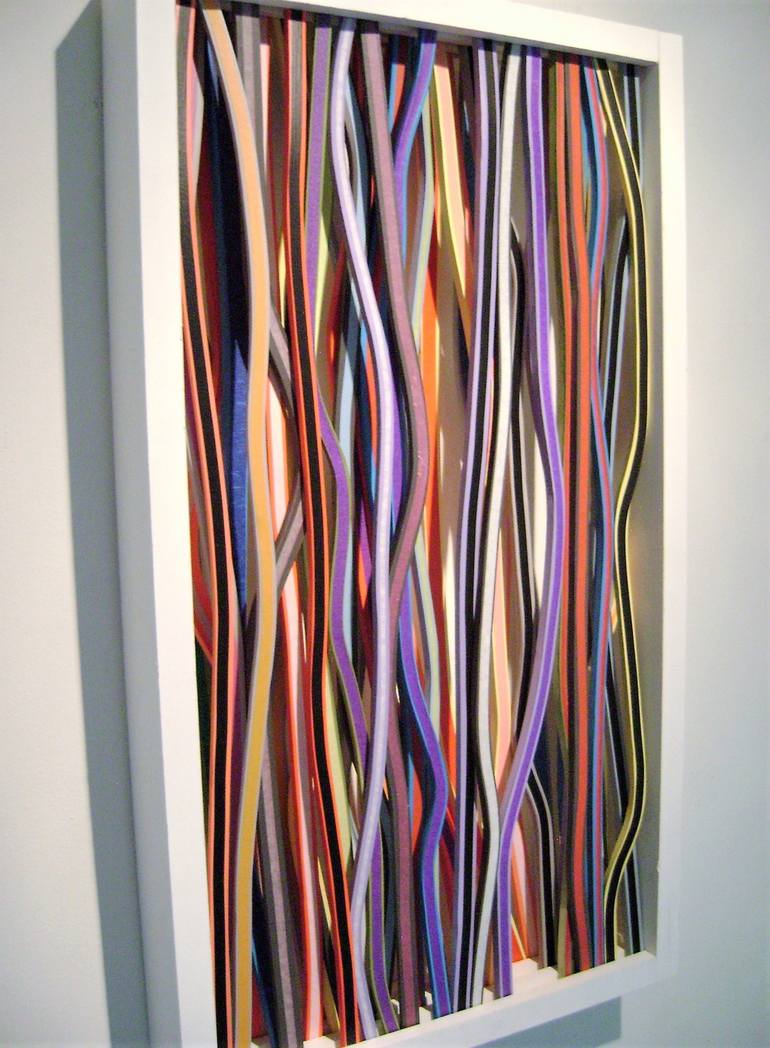 Original Abstract Wall Sculpture by bob bradford