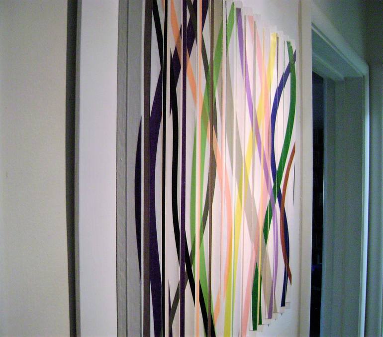 Original Abstract Wall Sculpture by bob bradford