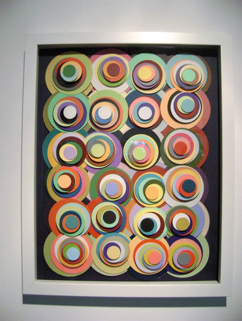 Original Abstract Wall Sculpture by bob bradford