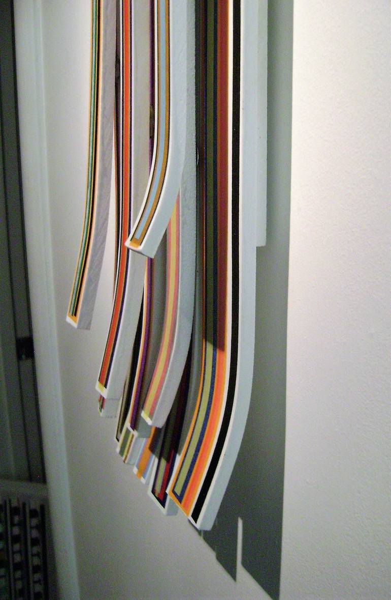 Original Abstract Wall Sculpture by bob bradford