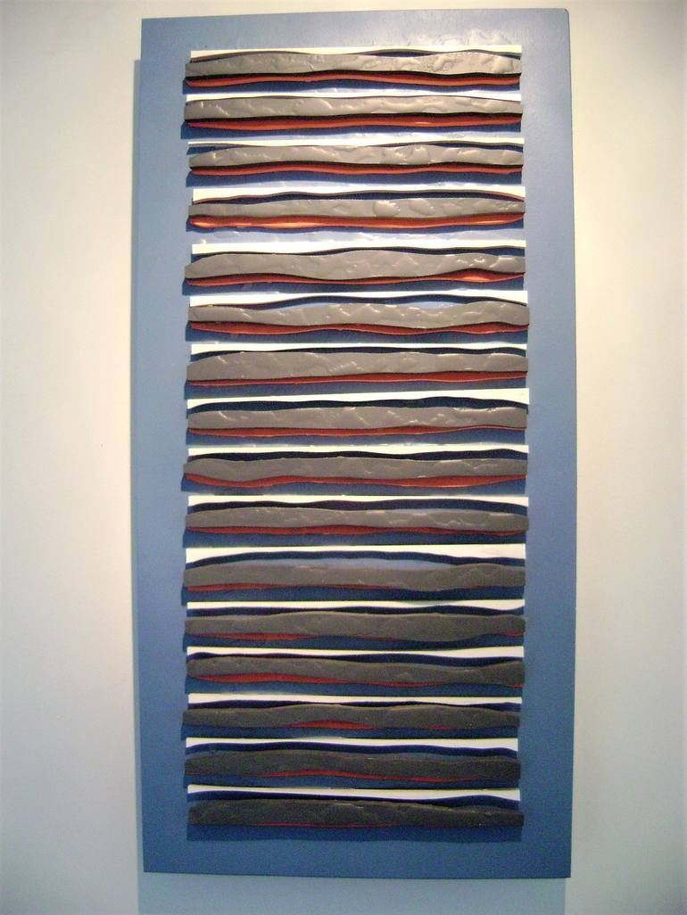 Original Abstract Wall Sculpture by bob bradford