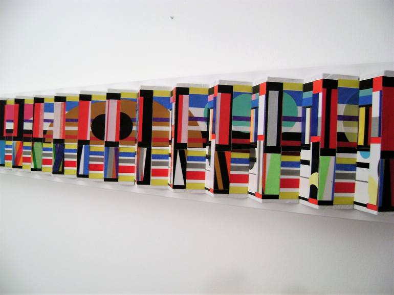 Original Abstract Wall Sculpture by bob bradford