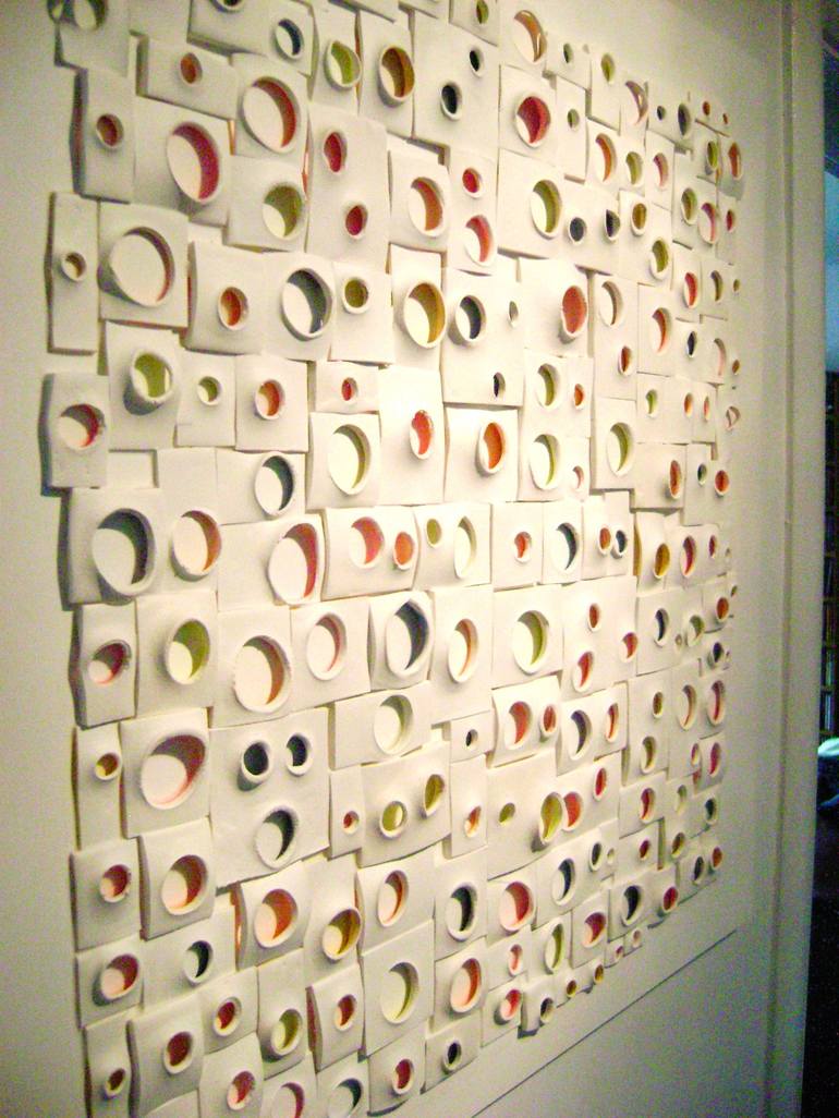 Original Abstract Wall Sculpture by bob bradford