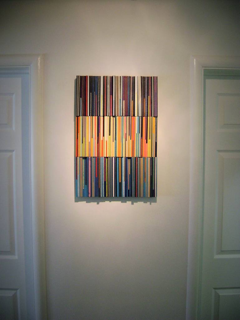 Original Abstract Wall Sculpture by bob bradford