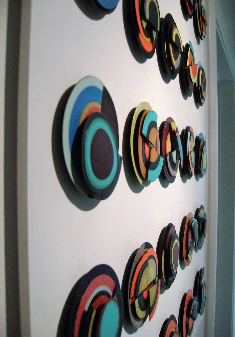 Original Abstract Wall Sculpture by bob bradford