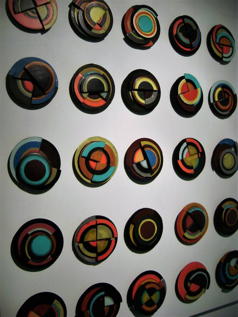 Original Abstract Wall Sculpture by bob bradford