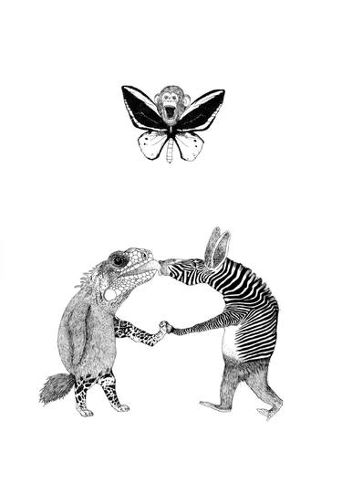 Original Humor Printmaking by Anka Büchler