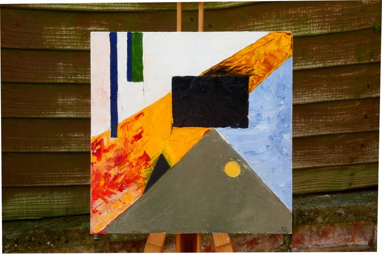 Original Abstract Expressionism Abstract Painting by Peter Ingram