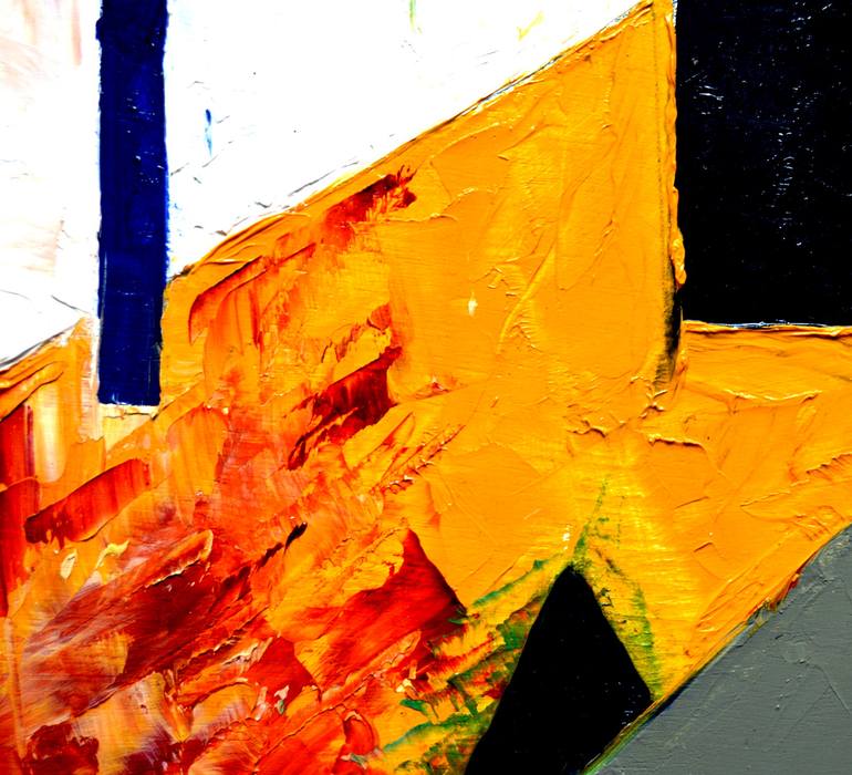 Original Abstract Expressionism Abstract Painting by Peter Ingram