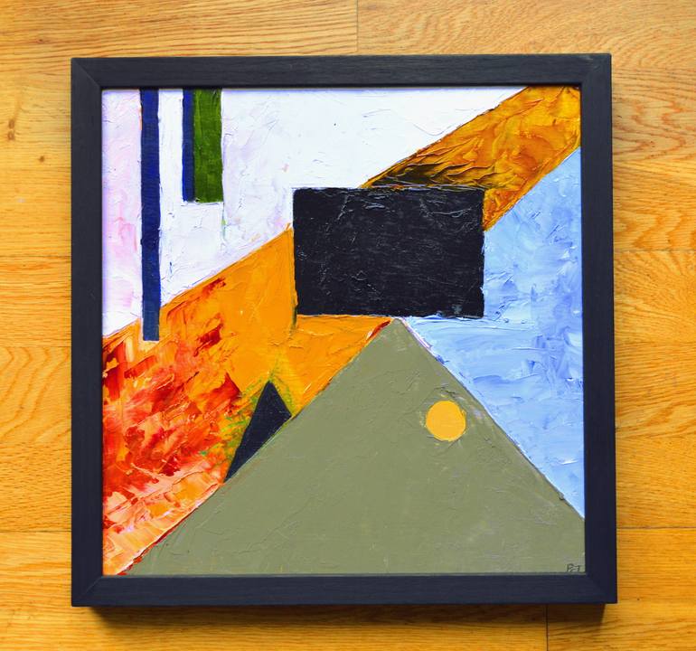 Original Abstract Expressionism Abstract Painting by Peter Ingram