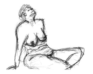Original Nude Drawings by Peter Ingram