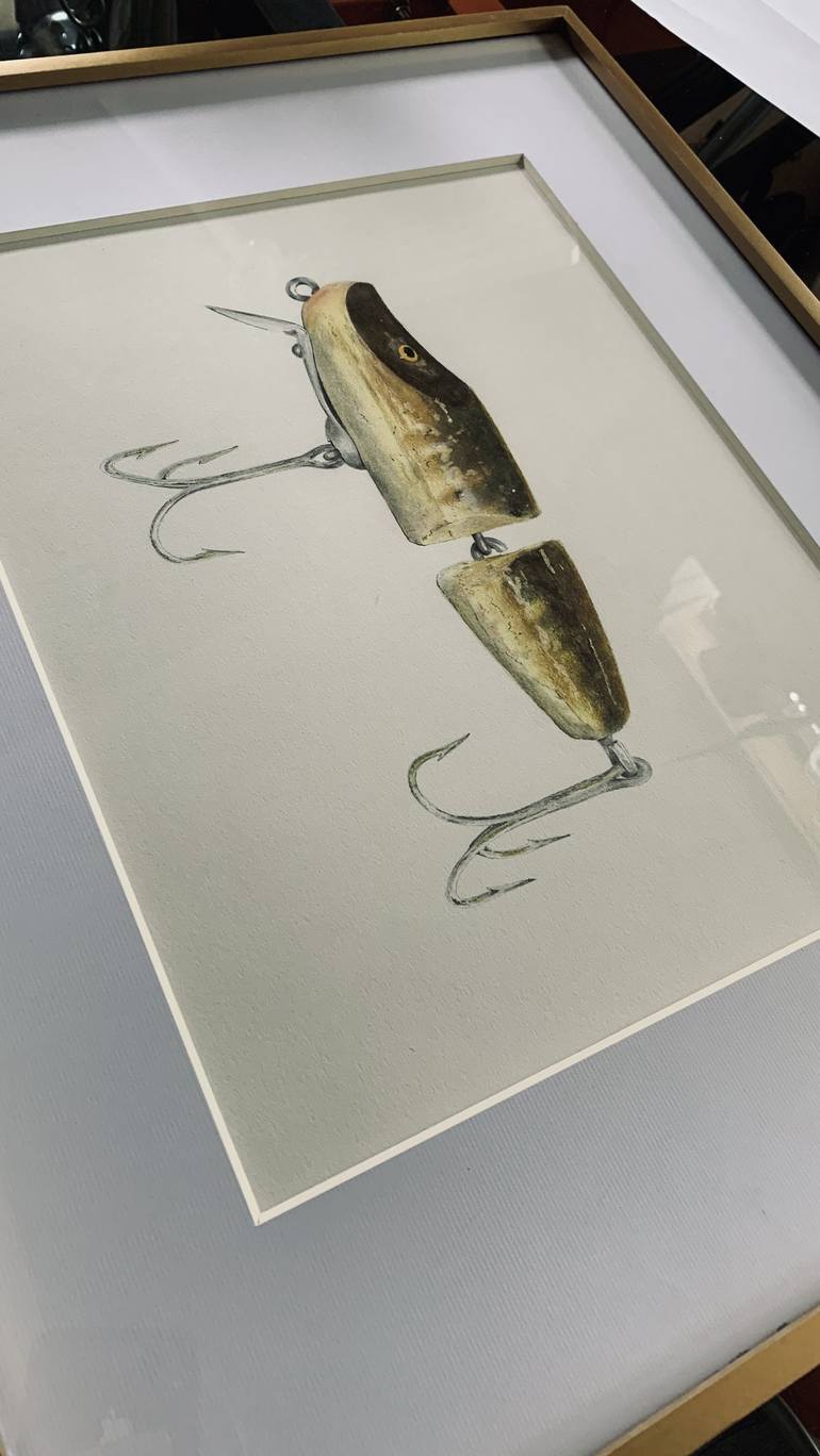 Paw Paw Vintage Fishing Lure – Mike Pitzer, Pop-Realism Artist