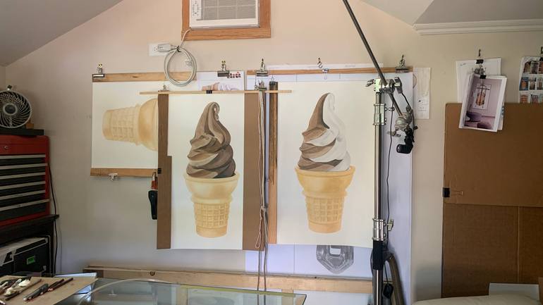 Original Illustration Still Life Drawing by Mike Pitzer