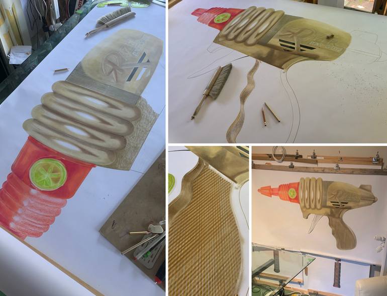 Original Illustration Still Life Drawing by Mike Pitzer