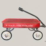 Vintage REX Missile wagon by Mike Pitzer