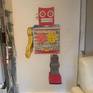 Gear Wind-Up Robot drawing progression - 02
