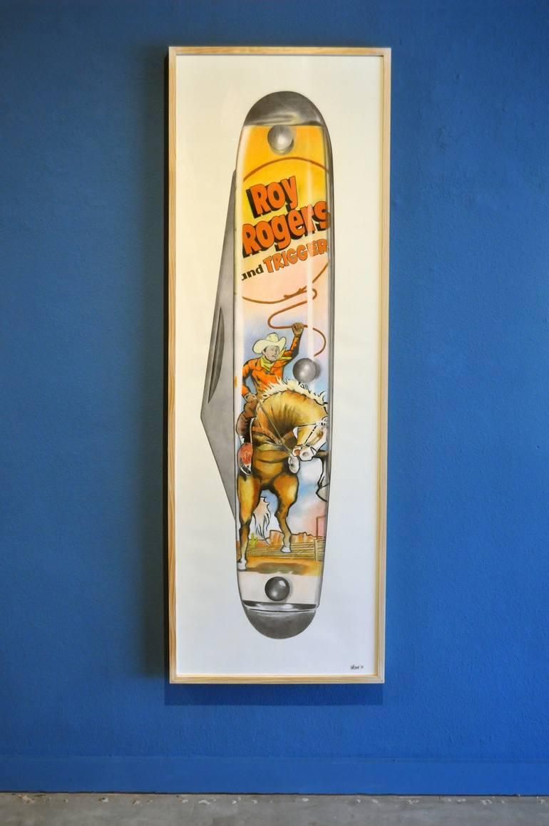 Original Illustration Still Life Drawing by Mike Pitzer