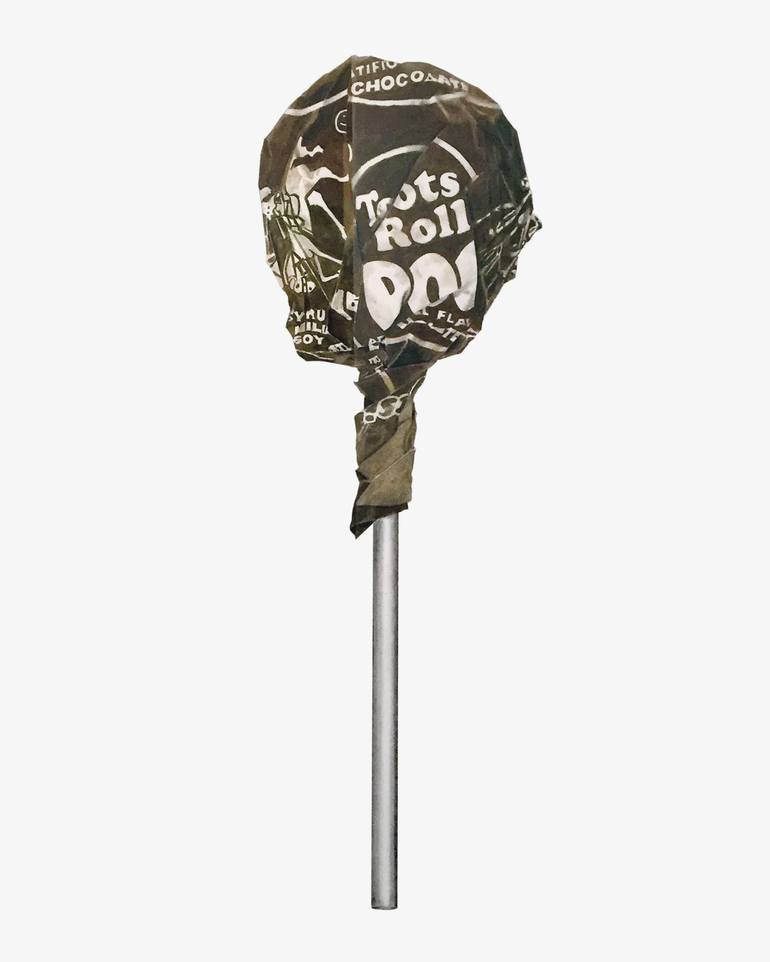 Chocolate Tootsie Pop Drawing by Mike Pitzer | Saatchi Art