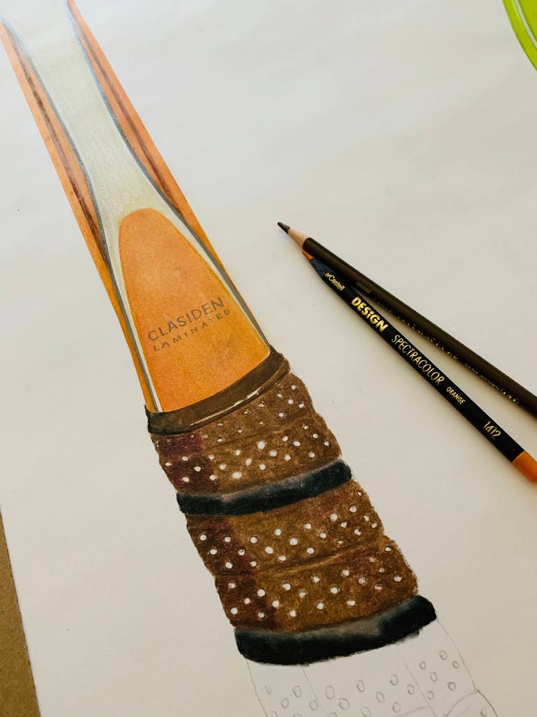 Original Illustration Still Life Drawing by Mike Pitzer