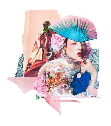 Print of Abstract Fashion Collage by Bob Packert