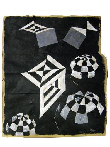 Print of Geometric Paintings by John Alexander Abbott