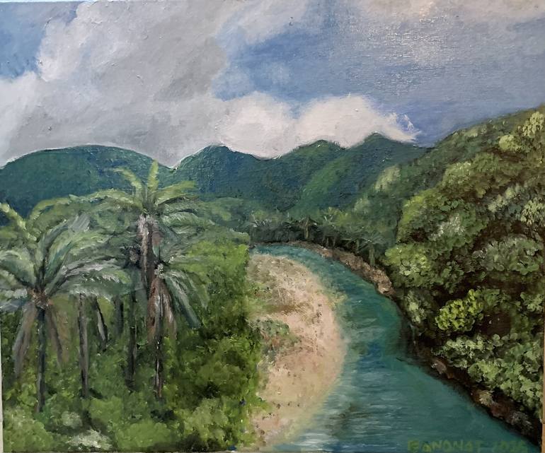 Original Abstract Nature Paintings by Enrique Iii Anonat