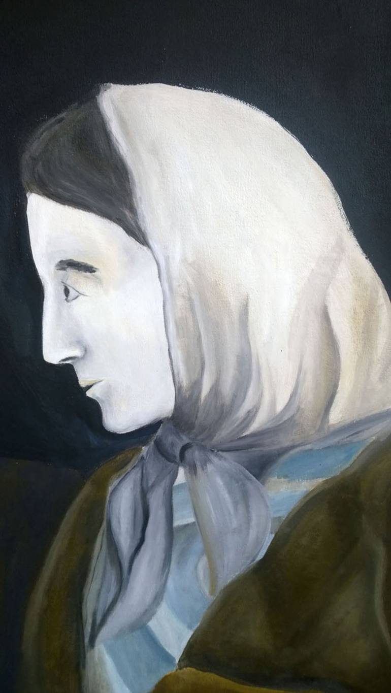 Original Conceptual People Painting by Enrique Iii Anonat