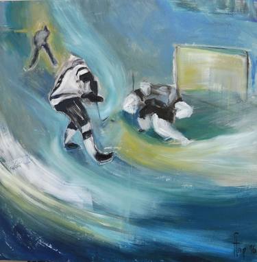 Print of Expressionism Sports Paintings by Francesca Trop