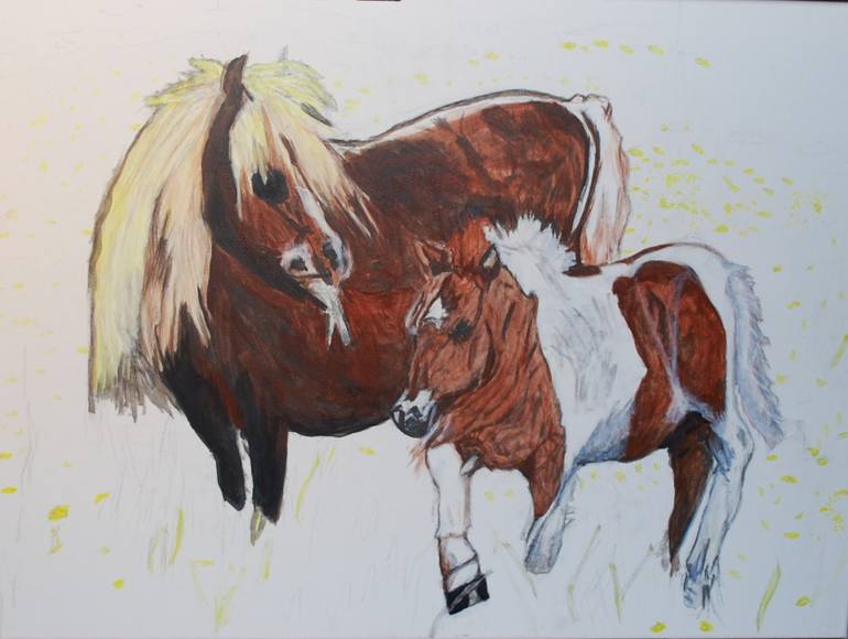 Original Other Horse Painting by Christopher Neely