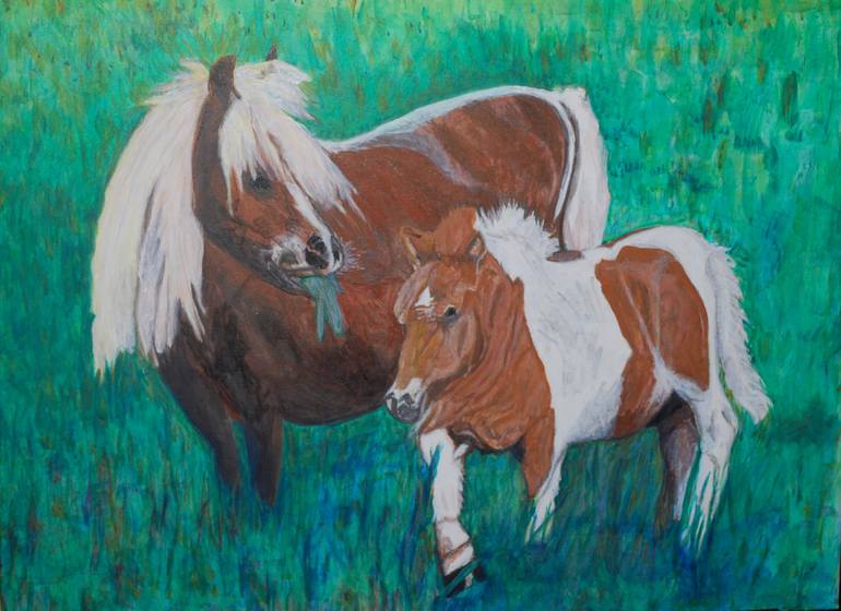 Original Other Horse Painting by Christopher Neely