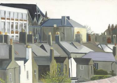 Print of Cities Paintings by Oonagh O'Toole