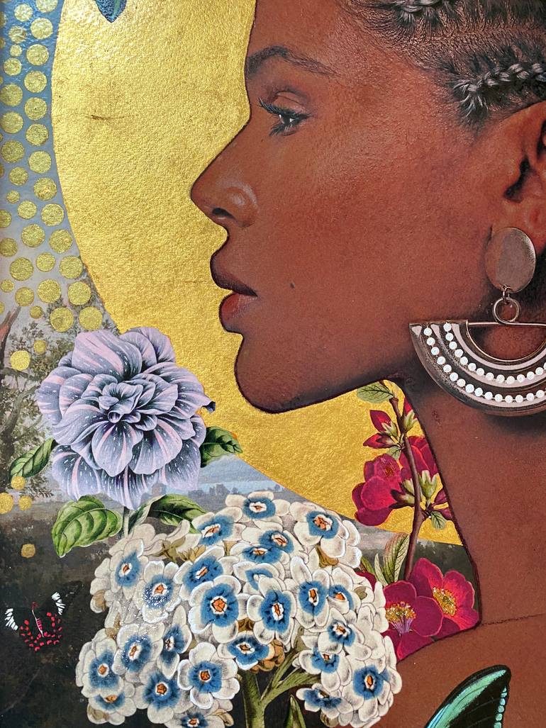 Original Symbolism People Mixed Media by Alexandra Gallagher