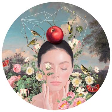 Original Surrealism Women Printmaking by Alexandra Gallagher