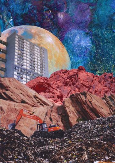 Print of Landscape Collage by Alexandra Gallagher