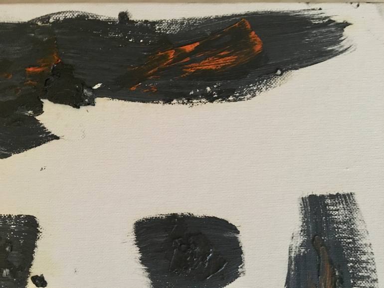 Original Abstract Expressionism Abstract Painting by Leslie Hagg