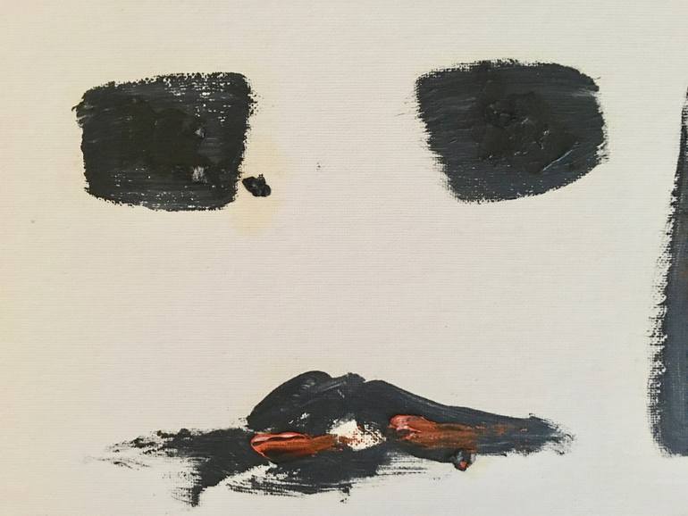 Original Abstract Expressionism Abstract Painting by Leslie Hagg