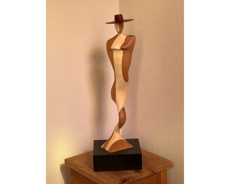 Original Contemporary Women Sculpture by Kevin Doberstein