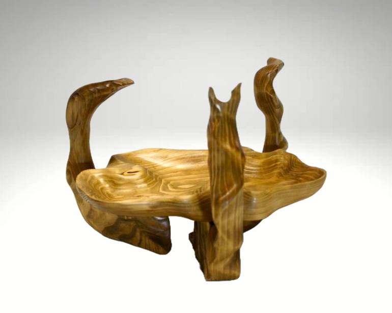 Original Abstract Expressionism Abstract Sculpture by Kevin Doberstein