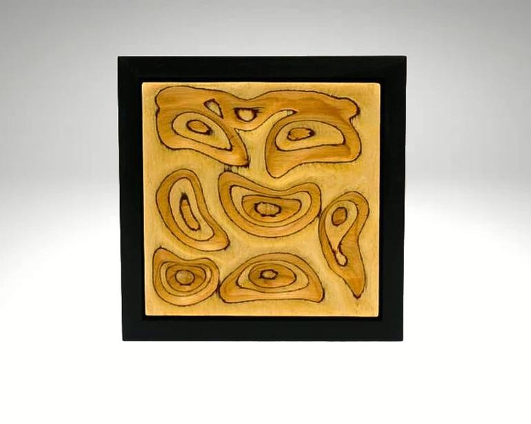 Original Abstract Expressionism Abstract Sculpture by Kevin Doberstein