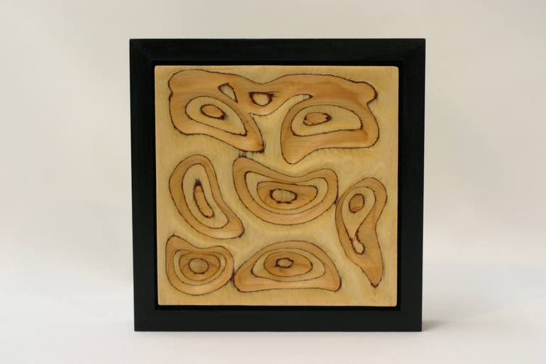 Tribal Wood Abstract - Print