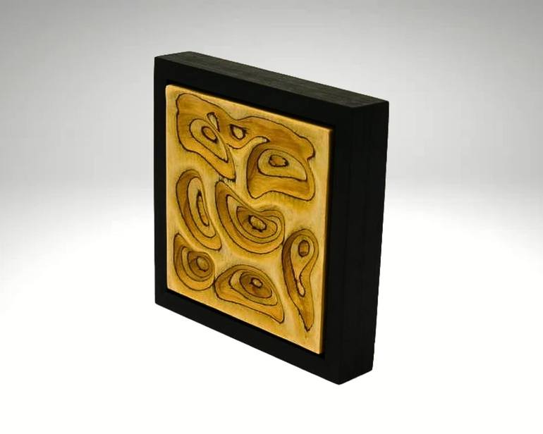 Original Abstract Expressionism Abstract Sculpture by Kevin Doberstein