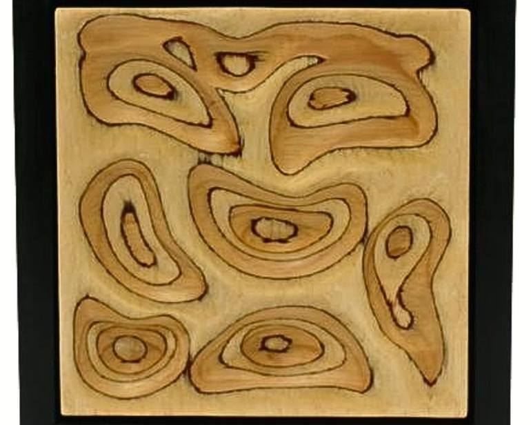 Original Abstract Expressionism Abstract Sculpture by Kevin Doberstein