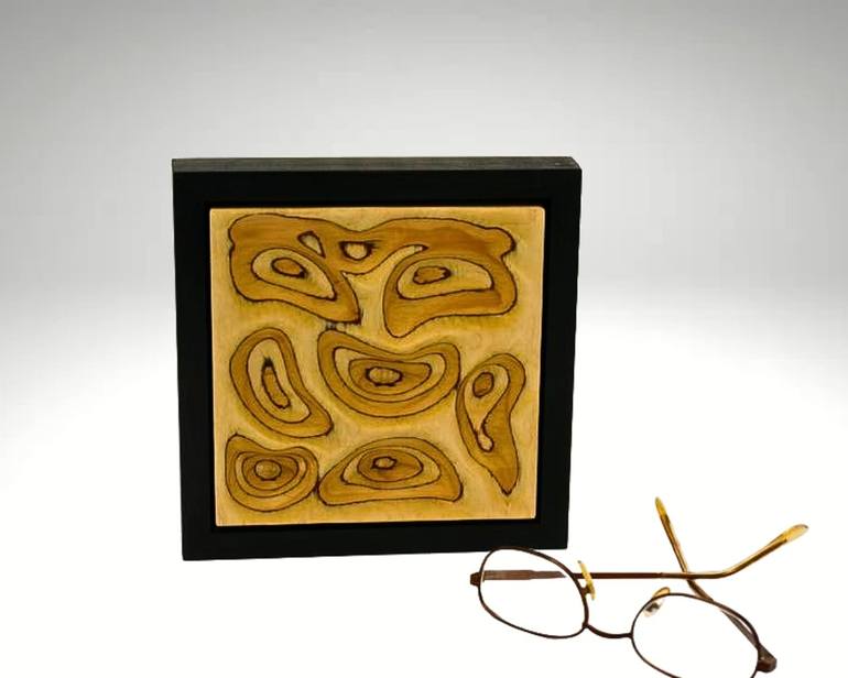 Original Abstract Expressionism Abstract Sculpture by Kevin Doberstein