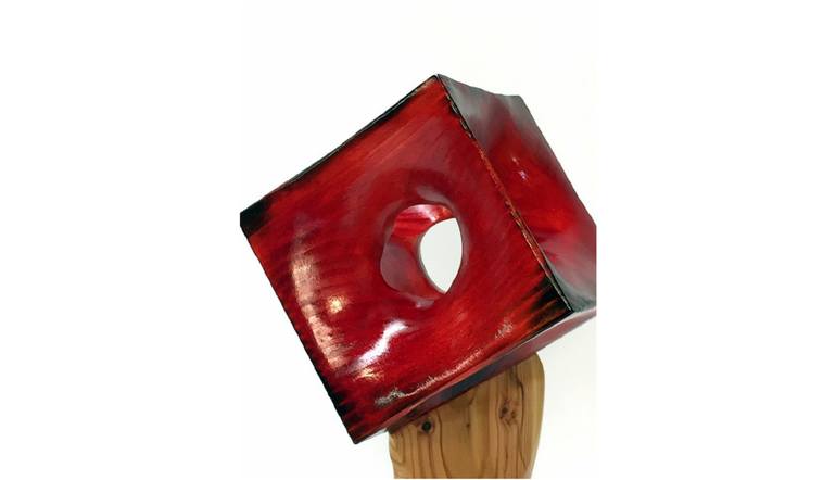 Original Cubism Abstract Sculpture by Kevin Doberstein