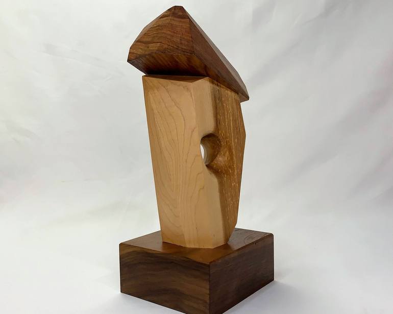 Original Abstract Expressionism Geometric Sculpture by Kevin Doberstein